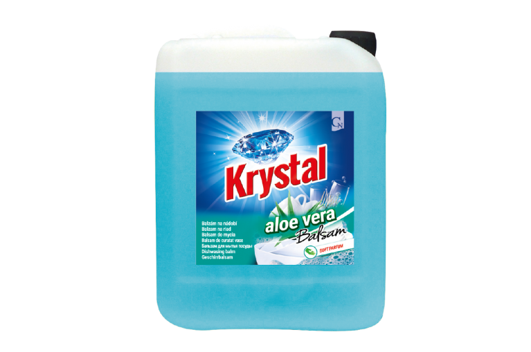 Mycí prostředek KRYSTAL balzám nádobí aloe 5 L