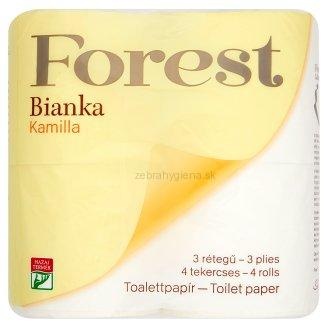 Toaletní papír FOREST Bianka KAMILLA  3 vrst.