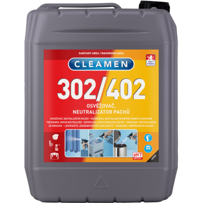CLEAMEN 302/402 neutralizátor pachů, sanitární 5l