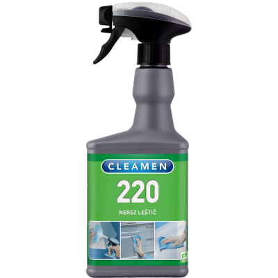 Čistící prostředek CLEAMEN 220 nerez leštič 0,55L