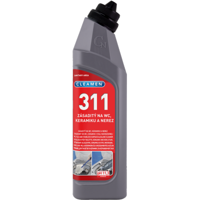 Čistící prostředek CLEAMEN 311 WC s aktiv. chlorem 750