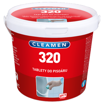 CLEAMEN 320 tablety do pisoáru 1,5 kg