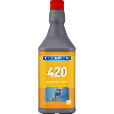 Čistící prostředek CLEAMEN 420 odpady sanitární 1 L