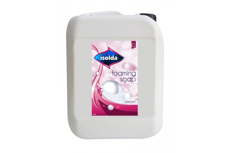 Pěnové mýdlo ISOLDA růžové zpěňovací 5 L