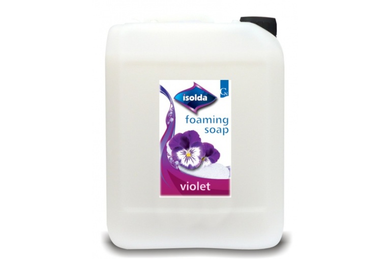 Pěnové mýdlo ISOLDA violet zpěňovací 5 L