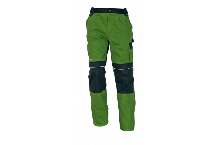 Pracovní kalhoty do pasu STANMORE zelená/černá