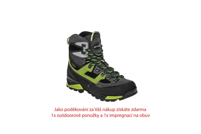 Obuv SOCOMPA GTX zelená outdorová poloholeň Prabos