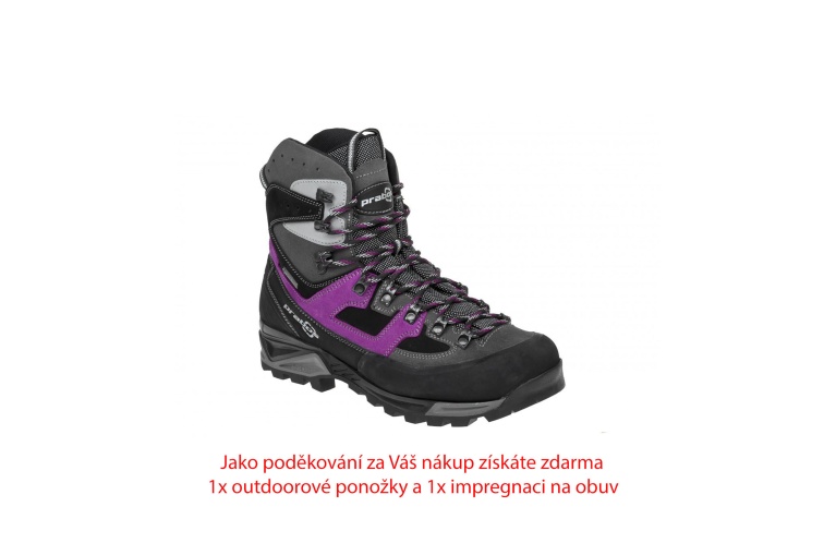 Obuv SOCOMPA GTX fialová outdorová poloholeň Prabos