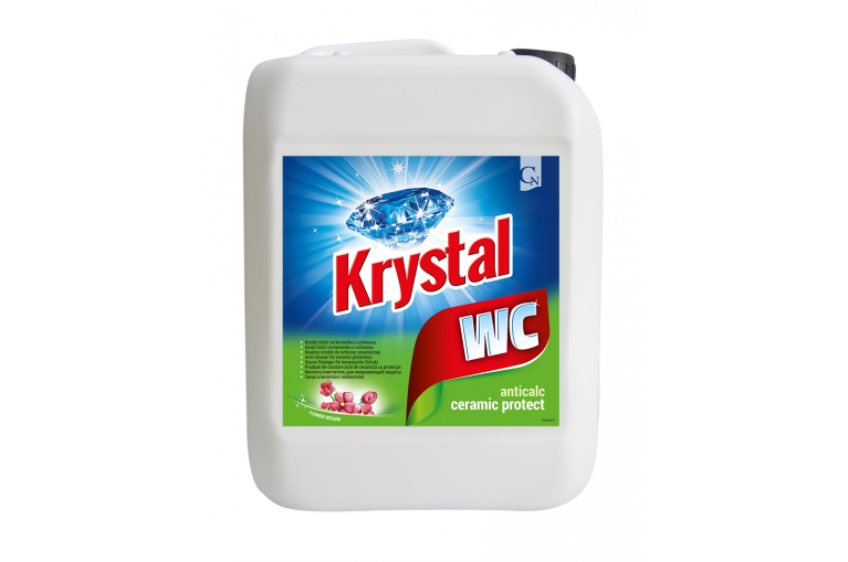 Čistící prostředek KRYSTAL WC zelený na keramiku 5 L