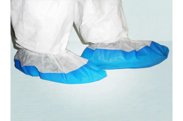 Jednorázové návleky na obuv modro-bílý