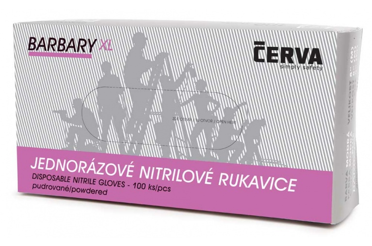 Pracovní nitrilové rukavice BARBARY