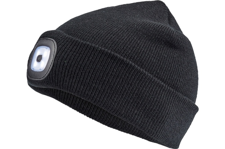 Čepice se svítilnou  různé barvy DEEL LED