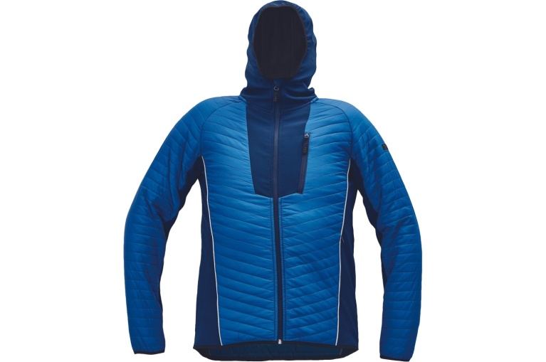 Pracovní bunda zimní s kapucí modrá RONNE doprodej