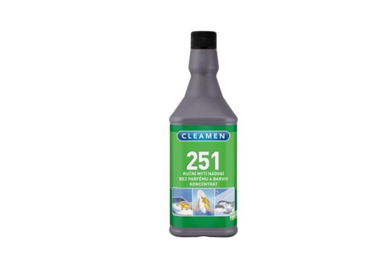 CLEAMEN 251 ruční mytí nád. bez parfem. 1L