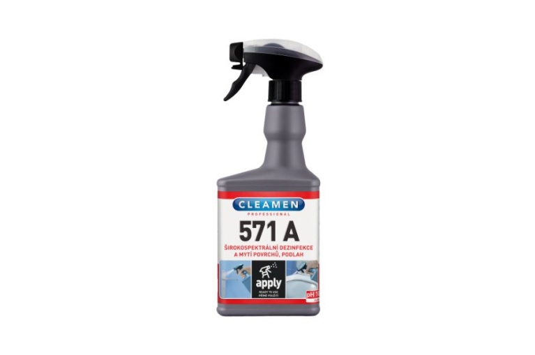 CLEAMEN 571 A 550ml širokospektr.dezinf. a mytí povrchů VC571A05599