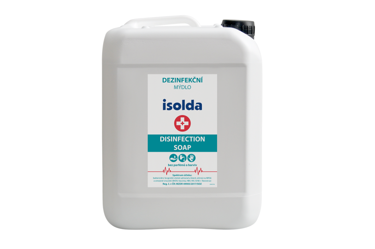 ISOLDA tekuté mýdlo s antibakteriální přísadou 5 l