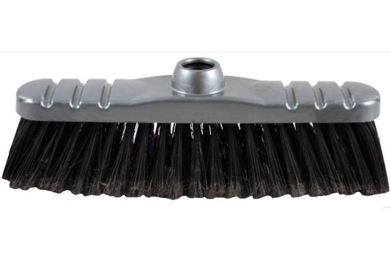 Smeták 28 cm PERFEKTA chlup 6 cm; plast; mix barev