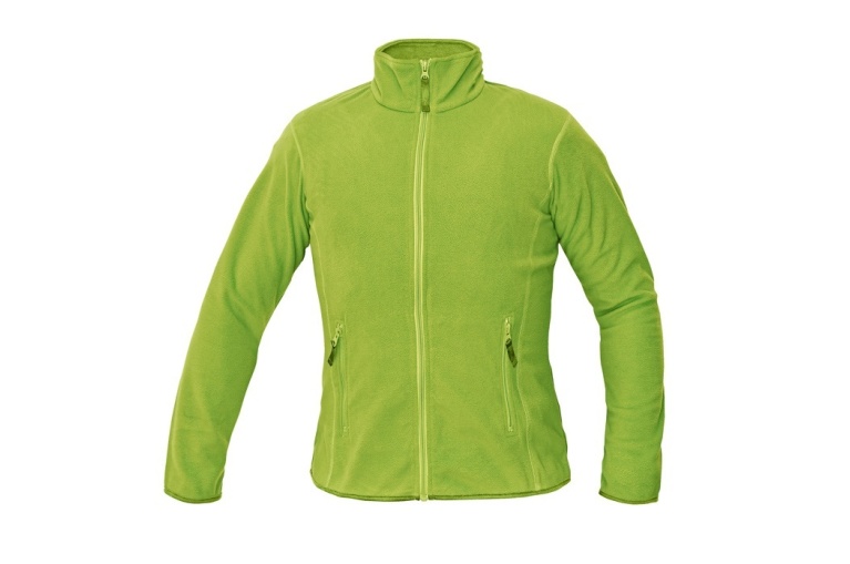 Pracovní mikina dámská fleecová bílá GOMTI