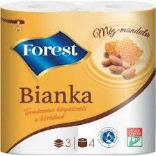 Toaletní papír FOREST Bianka KAMILLA  3 vrst.