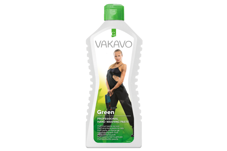 VAKAVO green abrazivní mycí gel  450g