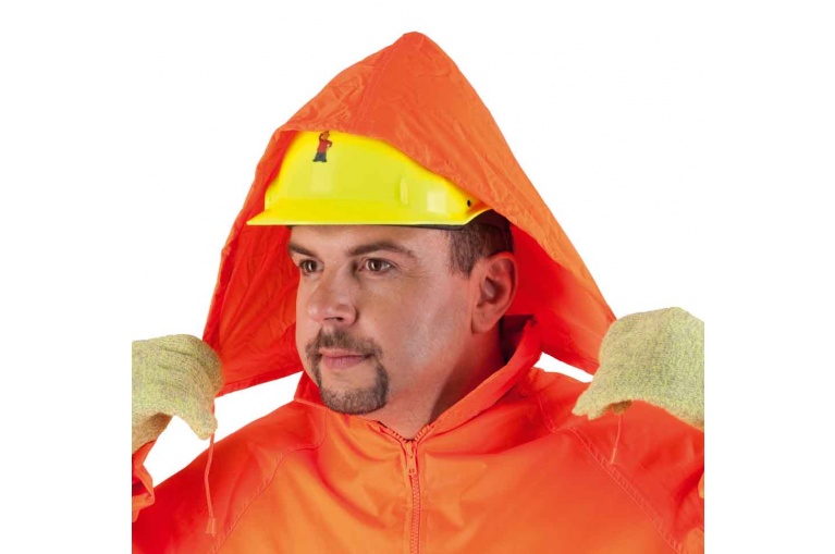 Carina dvoudílný voděodolný oblek s kapucí modrá