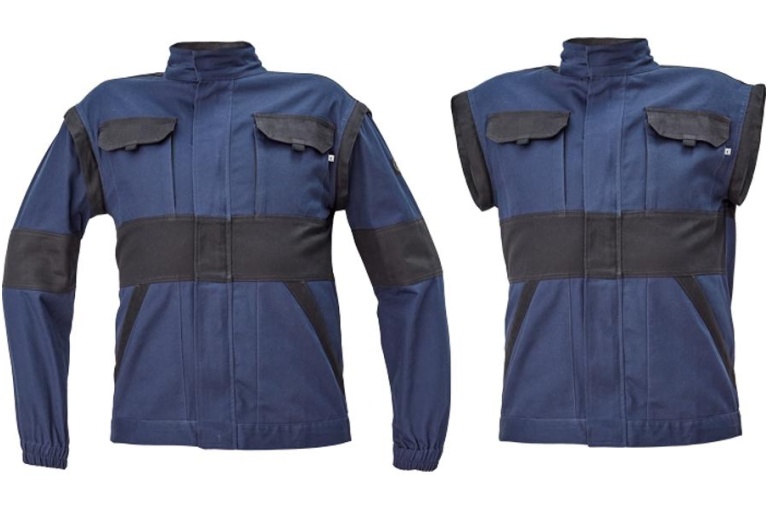 Pracovní bunda montérková 2v1 tm. modrá MAX NEO