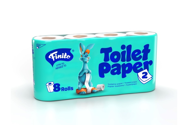 T.p. FINITO 2-vrstvy  18 m, 160 útržků celuoza (4x8) 32ks/bal