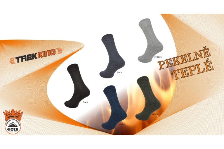 Pracovní ponožky vlna HOZA H3420