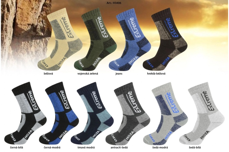 Pracovní ponožky extremo HOZA H3406