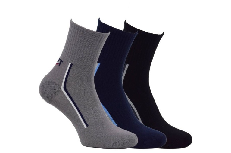 Ponožky 3pack černé