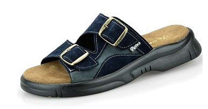 Pantofel PE 17-3P pánský tm. modrý