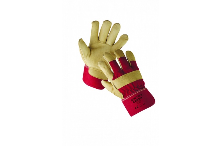 Zimní kombinované prac. rukavice ROSE 11