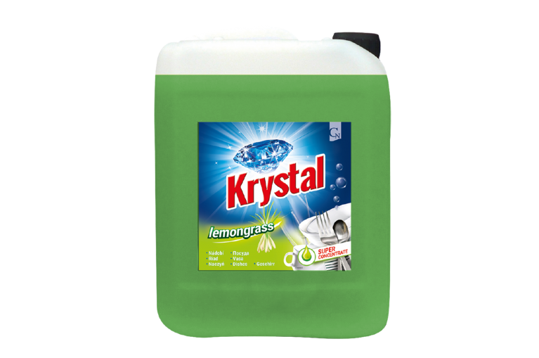 Mycí prostředek na nádobí KRYSTAL lemongrass 10 L