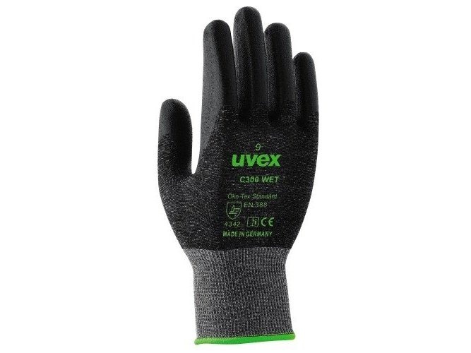Pracovní neprořezné rukavice UVEX C300