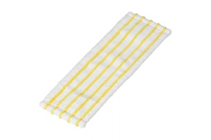 EM mop 40 cm mikro bílý/žlutý FLIPPER
