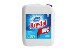 Čistící prostředek KRYSTAL WC modrý kyselý 5 L