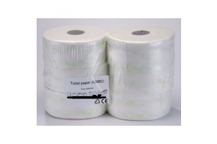 Toaletní papír JUMBO 19CM zelená ražba