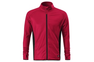 Mikina VERTEX W41 stretch fleece červená