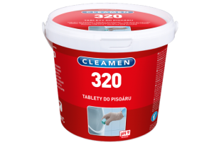 Čistící prostředek CLEAMEN 320 tab. do pisoáru 1,5 kg