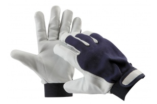 Kombinované pracovní rukavice PELICAN blue