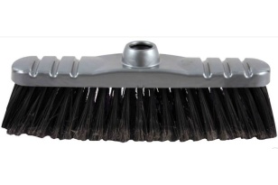 Smeták 28 cm PERFEKTA chlup 6 cm; plast; mix barev