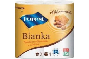 Toaletní papír FOREST Bianka KAMILLA  3 vrst.