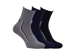 Ponožky 3pack černé