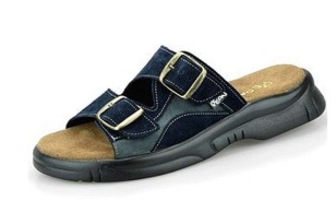Pantofel PE 17-3P pánský tm. modrý